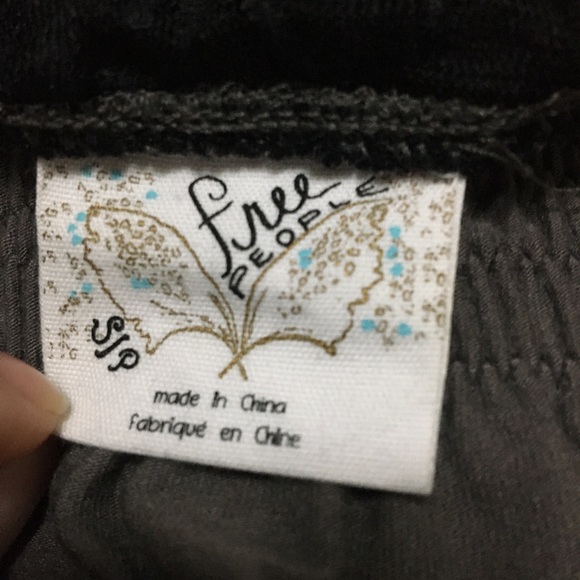 Free People black, gray & dark pink dress. Small - Picture 9 of 16